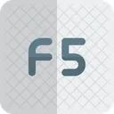 Tecla F 5 F 5 Tecla De Funcao Icon