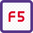 F 5 Key  Icon