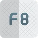 F 8 Key F 8 Function Key Icon