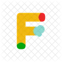 F Alphabet Letter Icon