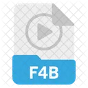 File F 4 B Format Icon