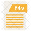F 4 V File Format Icon
