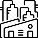 Fabbrica Stabilimento Produzione Icon