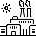 Fabbrica Radioattivo Nucleare Icon