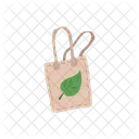 Fabric Bag Leaf Icon