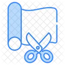 Fabric cutting  Icon