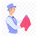 Fabric Magic Magician Trick Circus Magician Icône