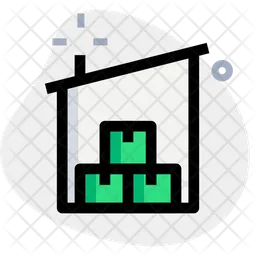 Fabric Warehouse Boxes  Icon