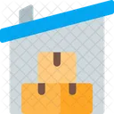 Fabric Warehouse Boxes  Icon