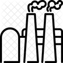 Fabrica Combustible Gasolina Icono