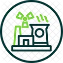 Fabrica Industrial Planta Icon