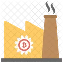 Fábrica de minería de Bitcoin  Icono