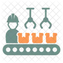 Fabrication Ouvrier Operation Icon