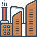 Fabrik Fertigung Industrie Symbol