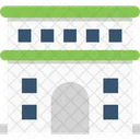 Fabrik Gebaude Geschaftshaus Symbol