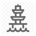 Strom Batterie Anlage Symbol