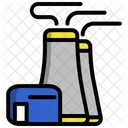 Fabrikschornstein  Symbol