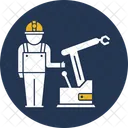 Automatisierung Ingenieur Maschine Symbol