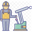 Automatisierung Ingenieur Maschine Symbol