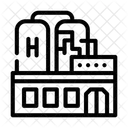 Fabrikproduktion Fabrik Produktion Symbol
