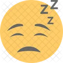 Dormire Viso Aperto Icon