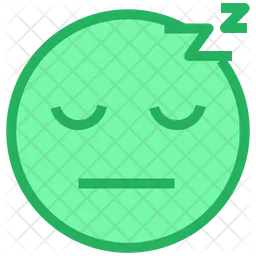 Faccia addormentata Emoji Icon