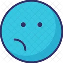 Faccia Confusa Emoticon Faccina Icon