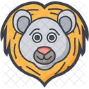 Orso Faccia Grizzly Icon