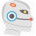 Umanoide Robot Volto Icon