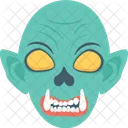 Spaventoso Faccia Halloween Icon