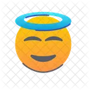 Face Halo Emoji Icon