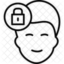 Visage Reconnaissance Faciale Biometrie Icône