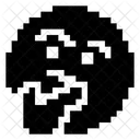 Visage Pensant Solide Polyvalent Solide Icône