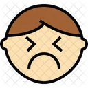 Face Sad Emoji Icon