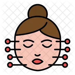 Face Acupuncture  Icon