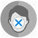 Face Biometry Cancel Icon