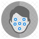 Face Biometry Dots Icon