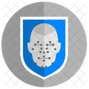 Face Biometry Guard Icon