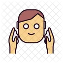 Care Clean Face Icon