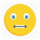 Emoticon Rosto Corado Emoji Ícone