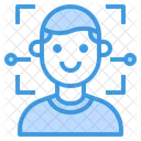 Face Detection Scan Technology Icon