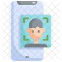 Face Detection Mobile Icon