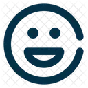 Face Happy User Interface Users Icône