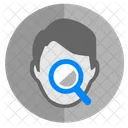 Identity Search Loop Icon