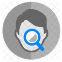 Face Identity Search Icon
