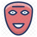 Face Mask Carnival Mask Props Icon