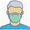 Covered Your Mouth Coronavirus Infection Dust Icon
