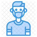 Healthcare Mask Avatar Icon