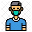 Healthcare Mask Avatar Icon