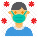 People Coronavirus Mask Icon
